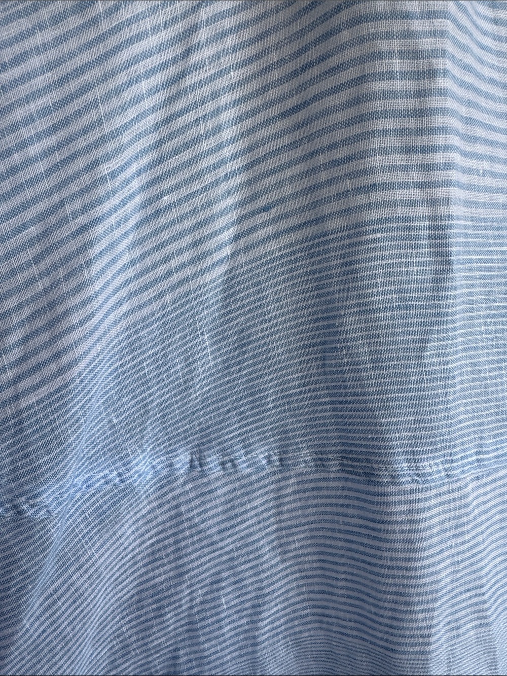 CP Shades Gorsuch Linen Maxi Dress Light Blue White No Size Tag Measure Listed - Picture 8 of 16
